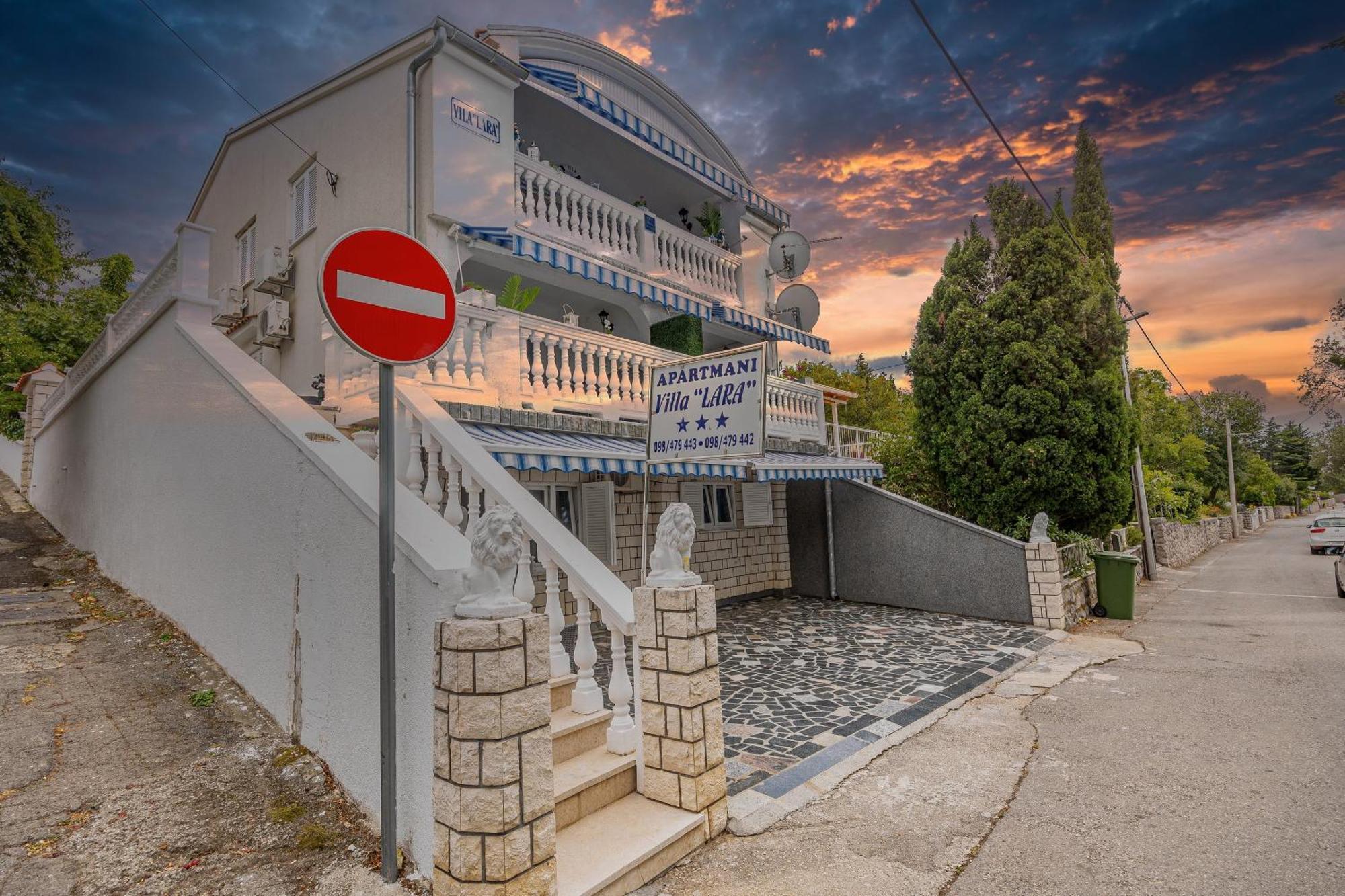 Villa Lara Klenovica Bagian luar foto