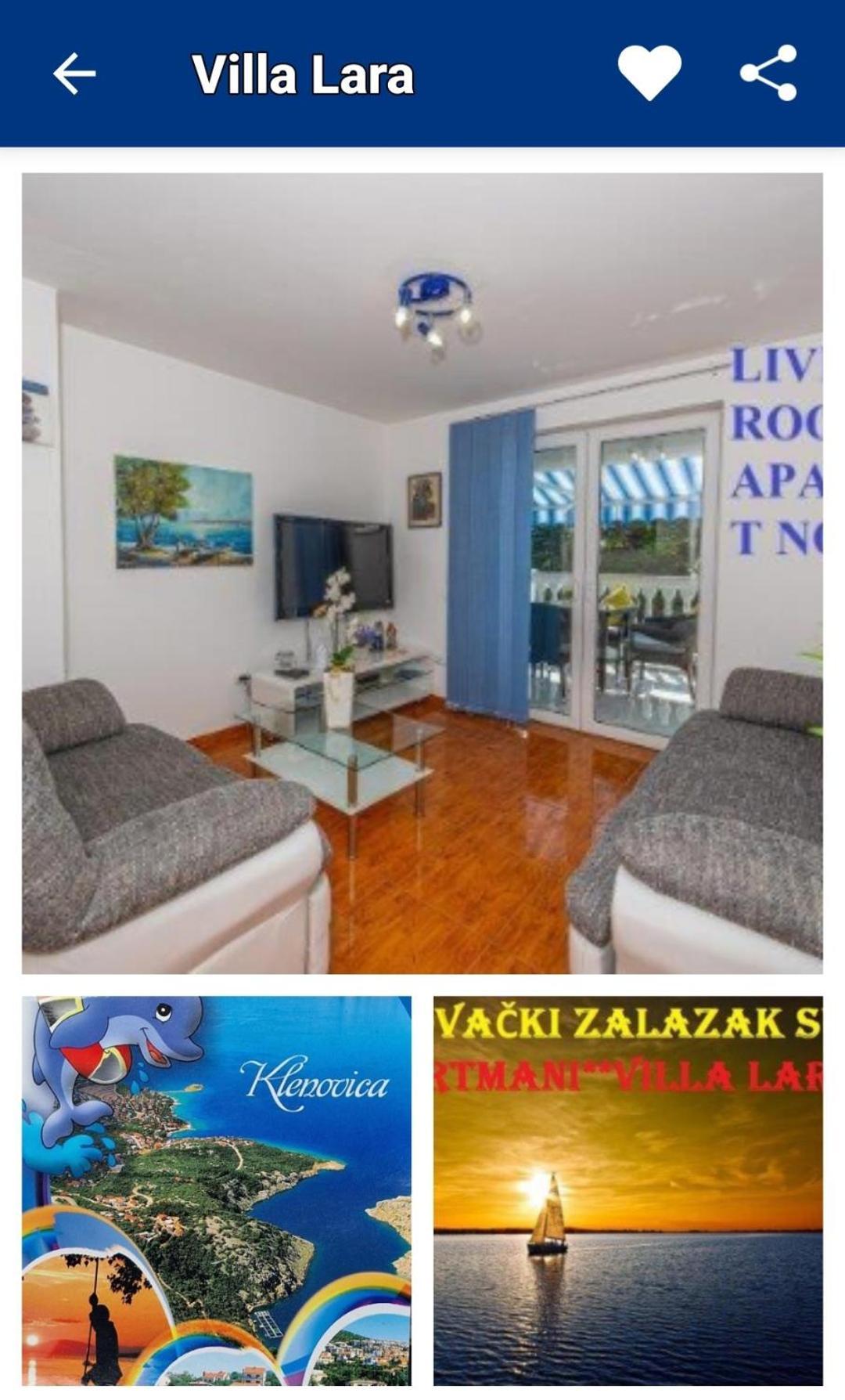 Villa Lara Klenovica Bagian luar foto